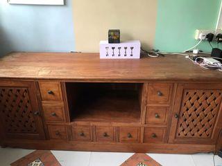 TV Console Antique 