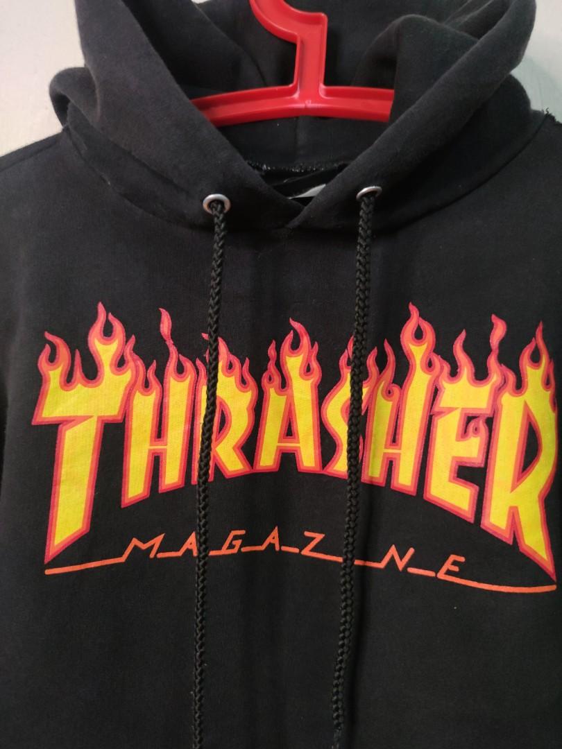 THRASHER MAGAZINE custom hoodie Men s Fashion Tops Sets Hoodies on Carousell