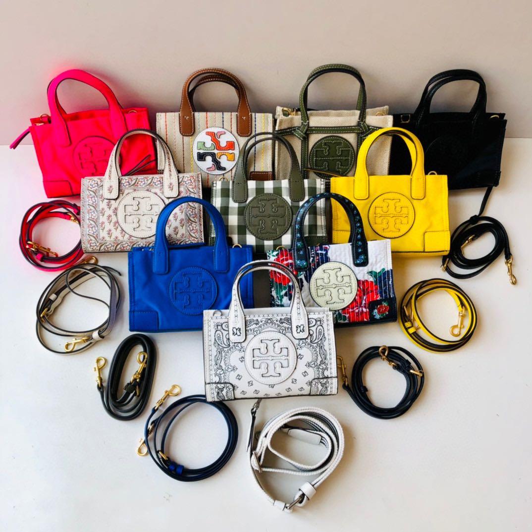 tory burch ella printed tote