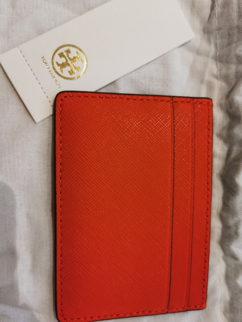 Tory Burch Emerson Slim card case, Women's Fashion, Bags & Wallets