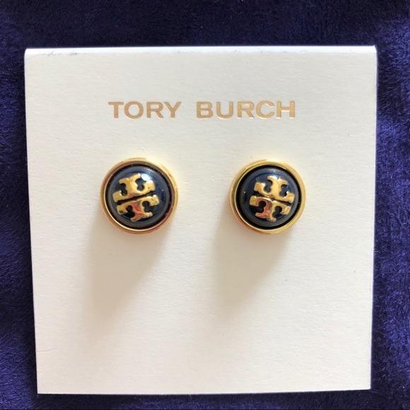 Tory burch store melodie stud earrings