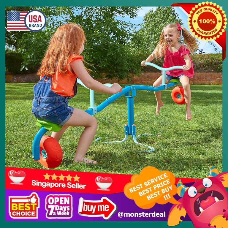 TP TOYS Spiro Spin Teeter Totter Seesaw Bounces and Spins 360 DegreesDevel... 