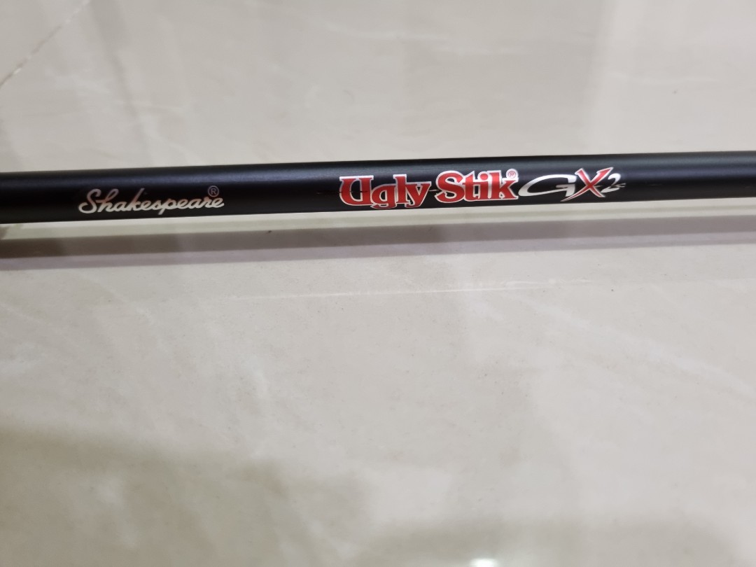 Ugly Stik GX2 7ft Medium Casting Rod (One Piece Rod), Sports Equipment,  Fishing on Carousell