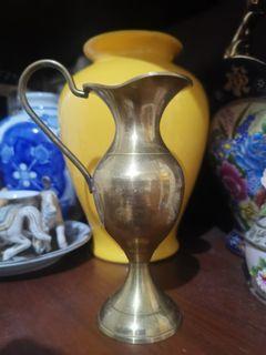 Vintage brass candle stick  holder