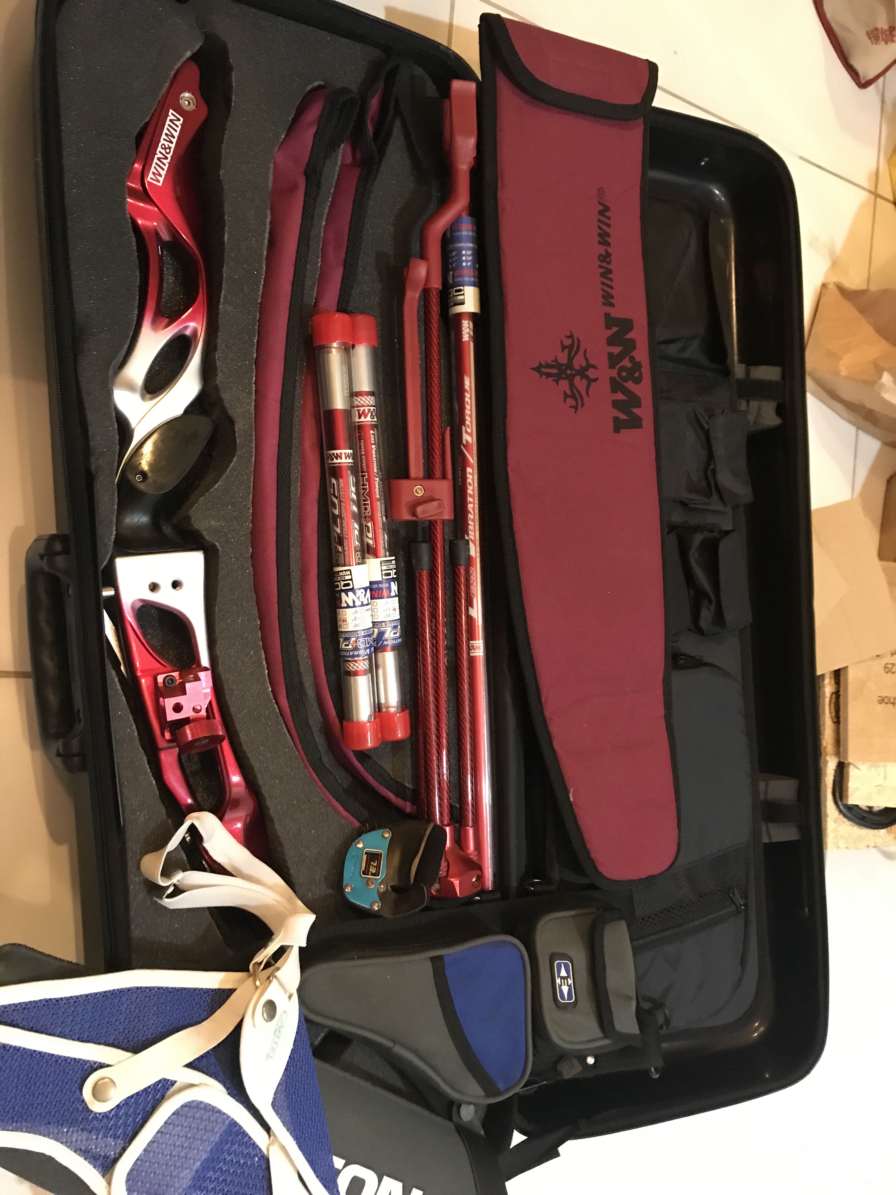 Winex Win Win Recurve Bow Full Set, Sports Equipment, Exercise