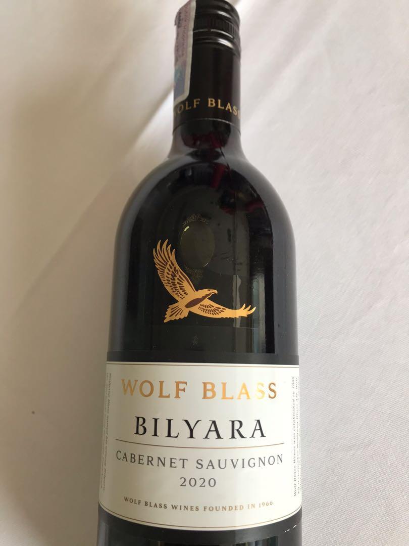 Wolf Bass Red Wine Bilyara Cabernet Sauvignon, Makanan ...