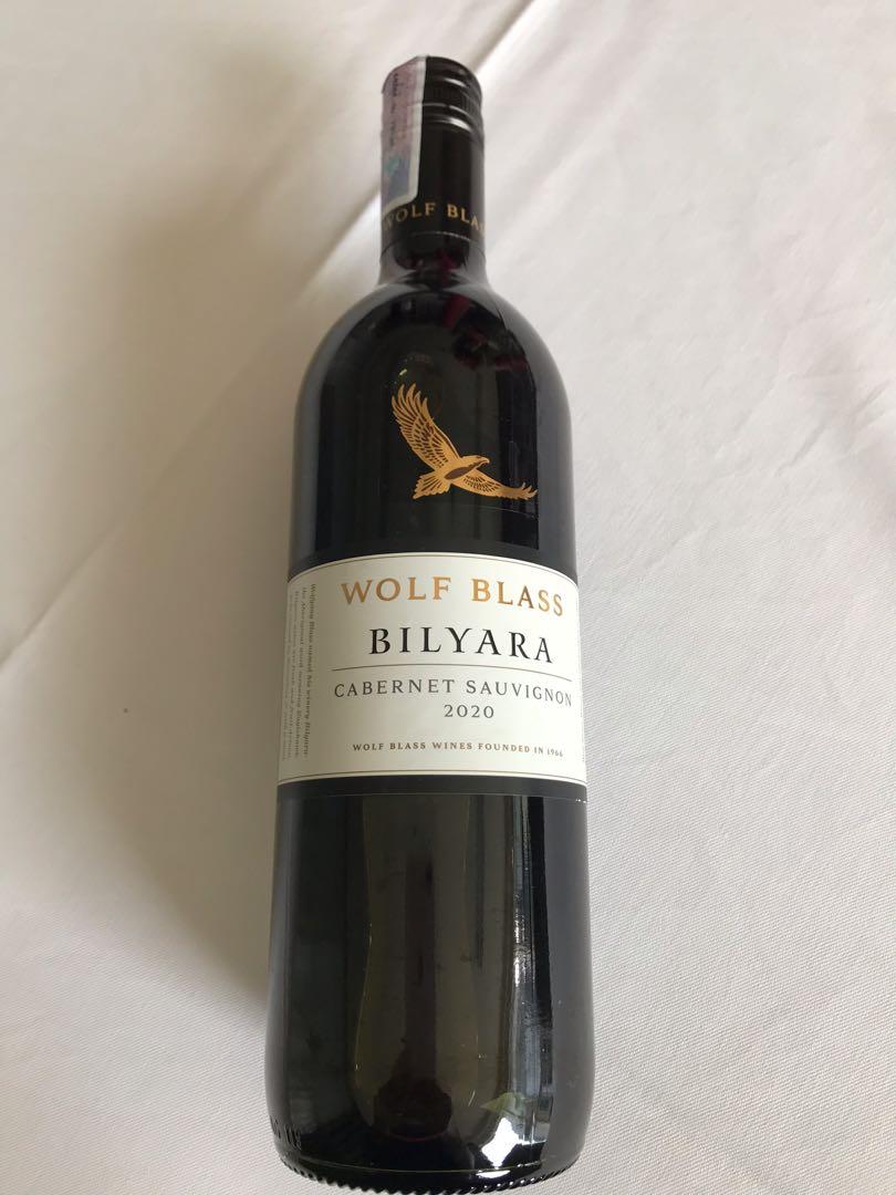 Wolf Bass Red Wine Bilyara Cabernet Sauvignon, Makanan ...