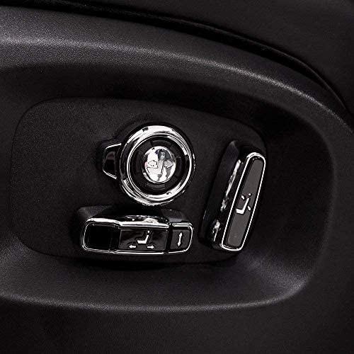 black SHIFENG Car Seat Adjustment Button Trim For Land Rover Defender 110 2020 2021 Discovery Sport Discovery 5 RR Evoque Vogue Velar Accessories 