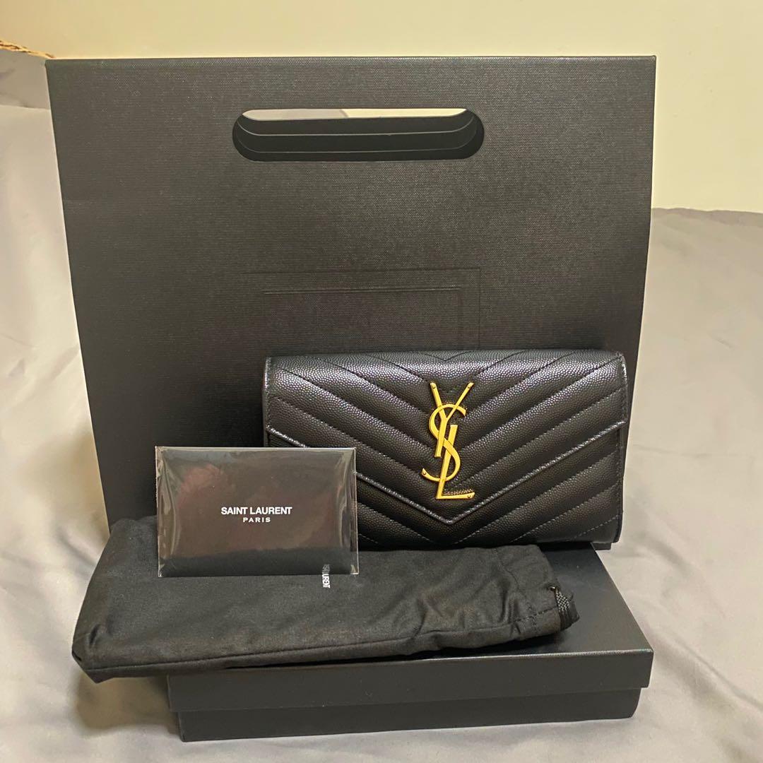 YSL Cardholder Red, Women's Fashion, Bags & Wallets, Wallets & Card holders  on Carousell