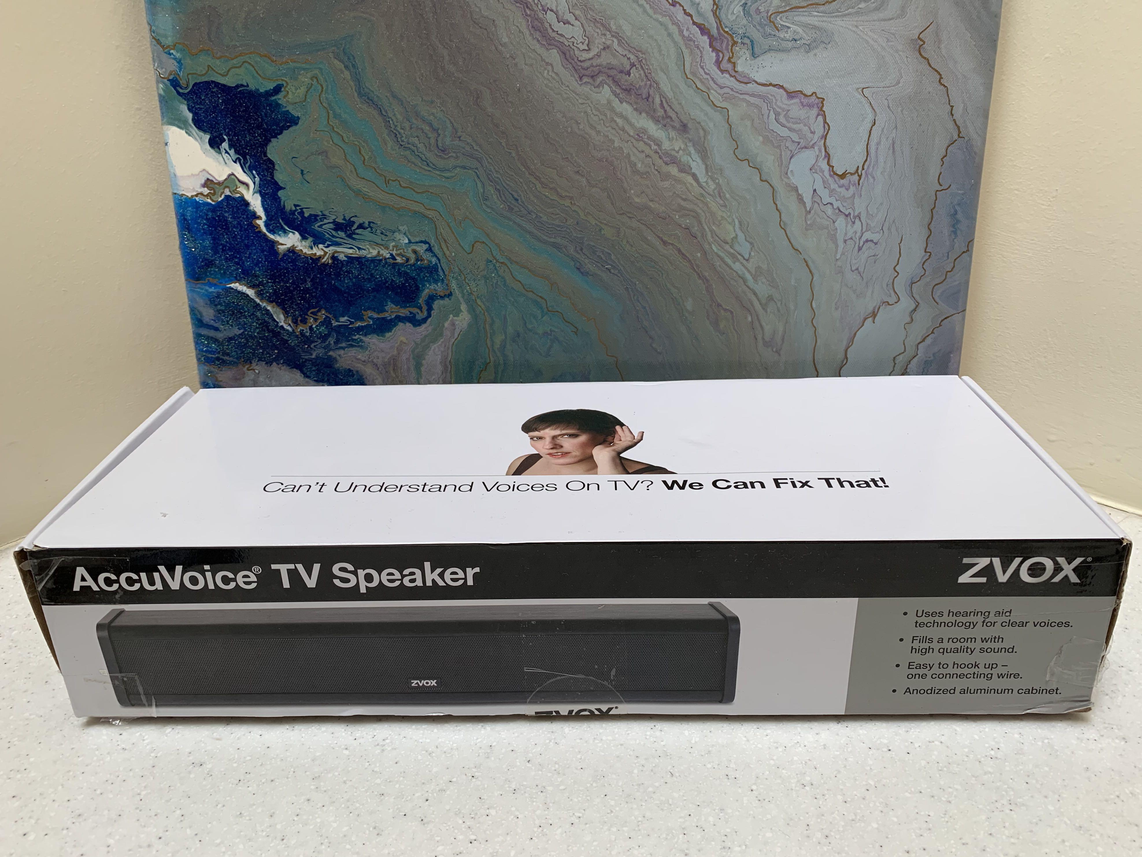 ZVOX AccuVoice AV200 Sound Bar TV Speaker with Hearing Technology