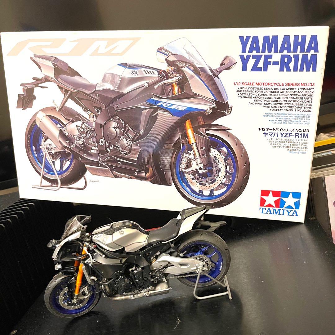 田宮1:12 Yamaha YZF-R1M Tamiya 模型完成品, 興趣及遊戲, 玩具& 遊戲 