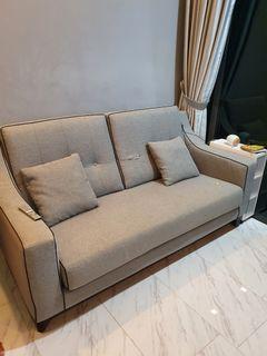 2.5 seater fabric sofa