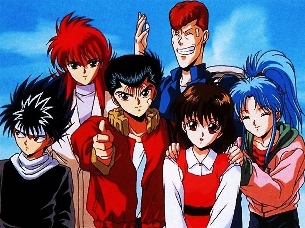 幽遊白書 4 1集英社經典關節人形一套六盒 暗黑武術大會套裝 中學生場景牡丹飛影藏馬桑原幽助 興趣及遊戲 玩具 遊戲類