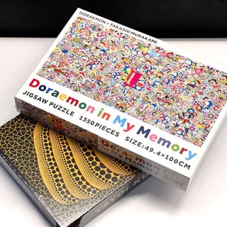 村上隆 3枚組絵画『727』高品質1000ピース 村上隆 ジグソーパズル 村上