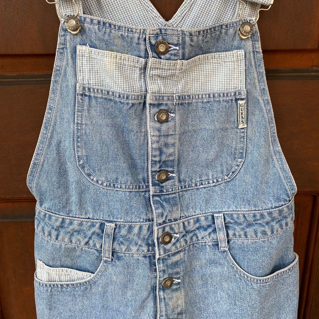 guess overalls women's