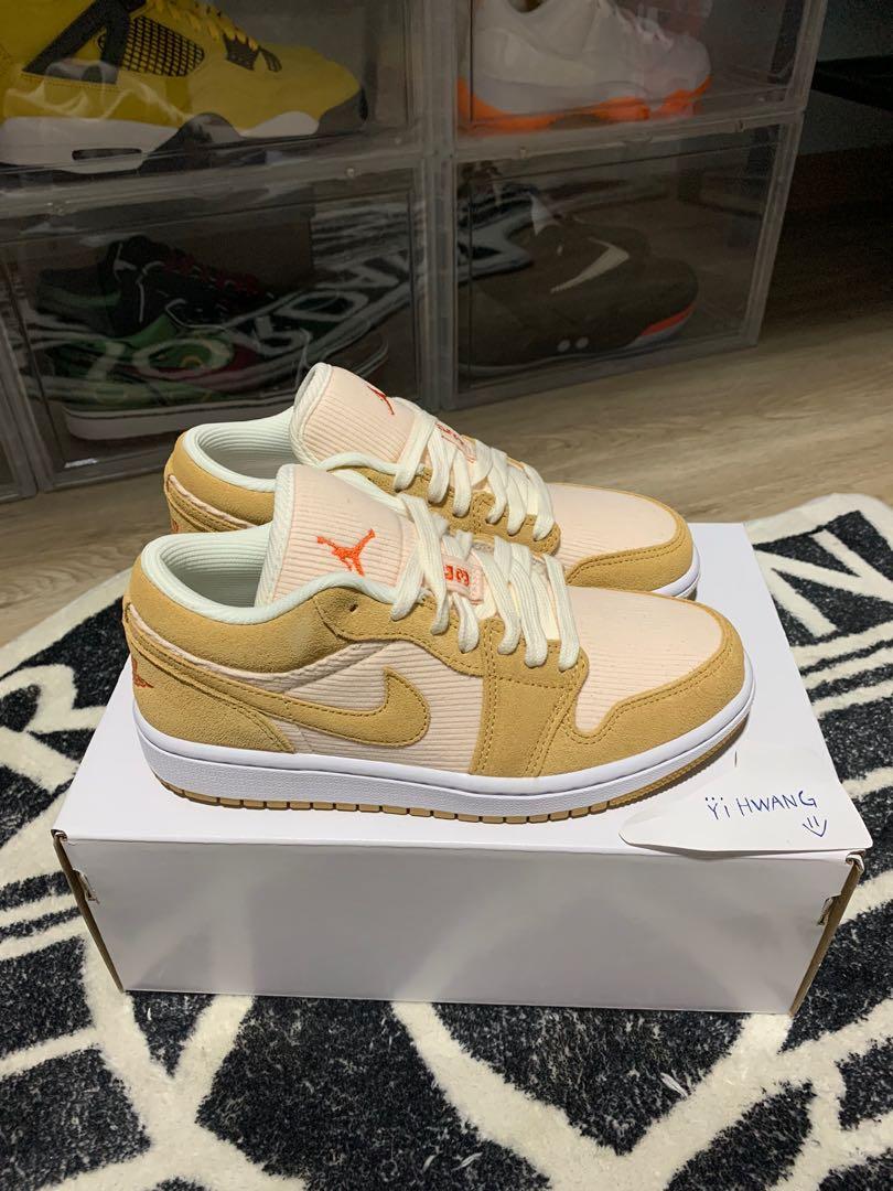 Air Jordan 1 Low Se “Twine”, Women's Fashion, Footwear, Sneakers on