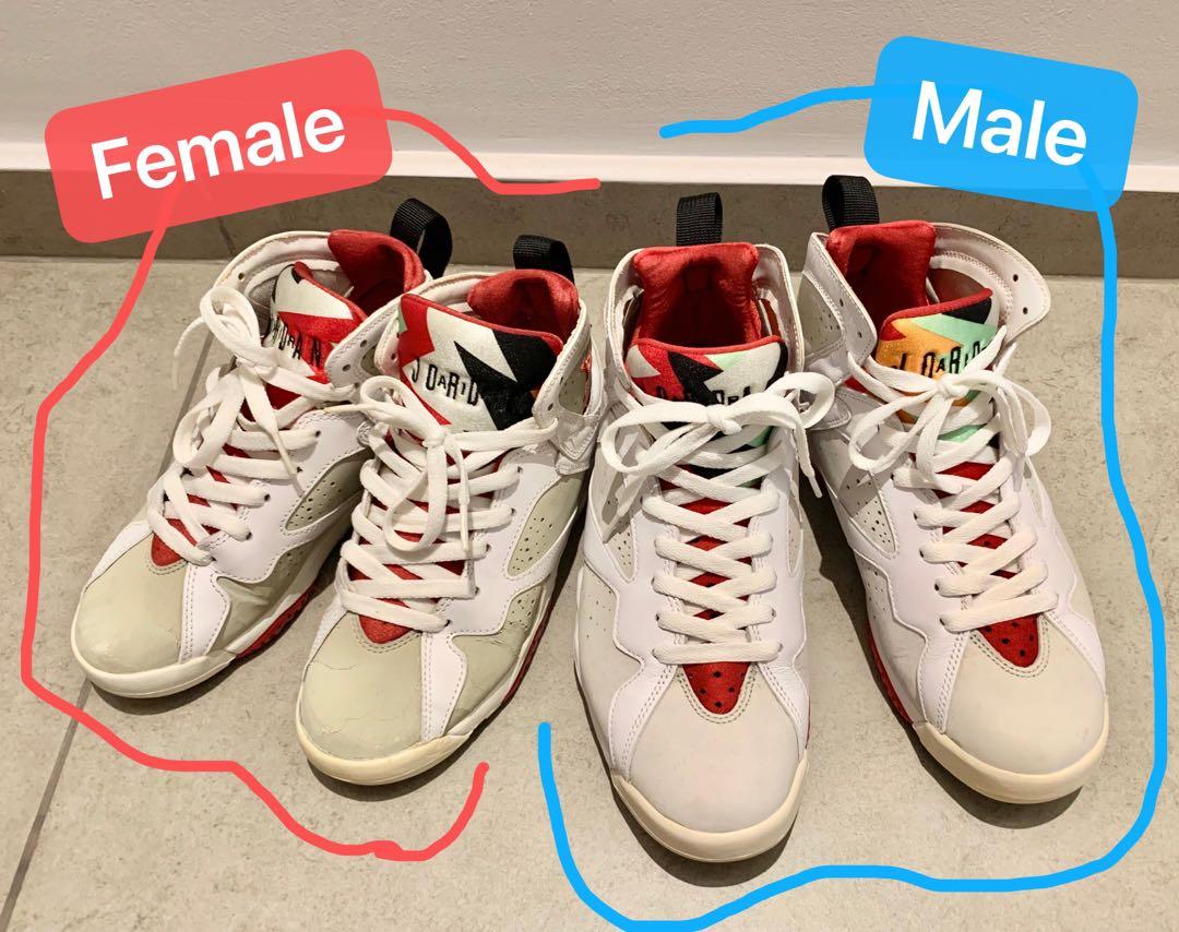 Air Jordan 7 Retro Hare couple
