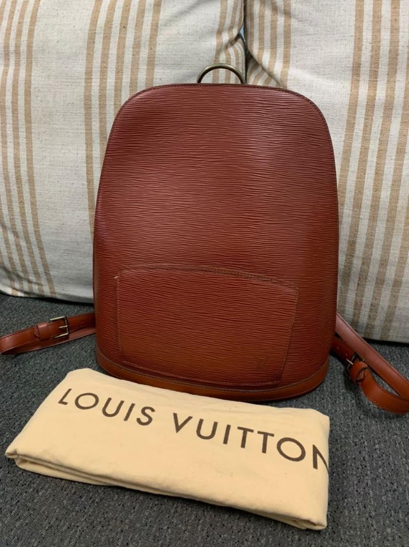 Louis Vuitton Brown Epi Gobelins Backpack Louis Vuitton
