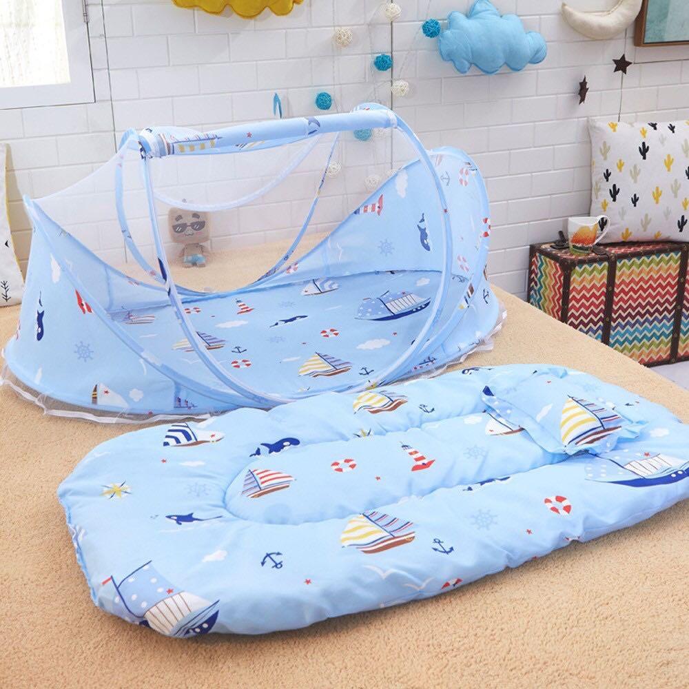 Baby mosquito store net with music