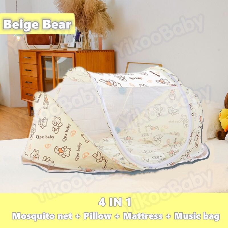 Baby mosquito net with music discount