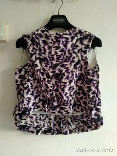 Balenciaga purple top