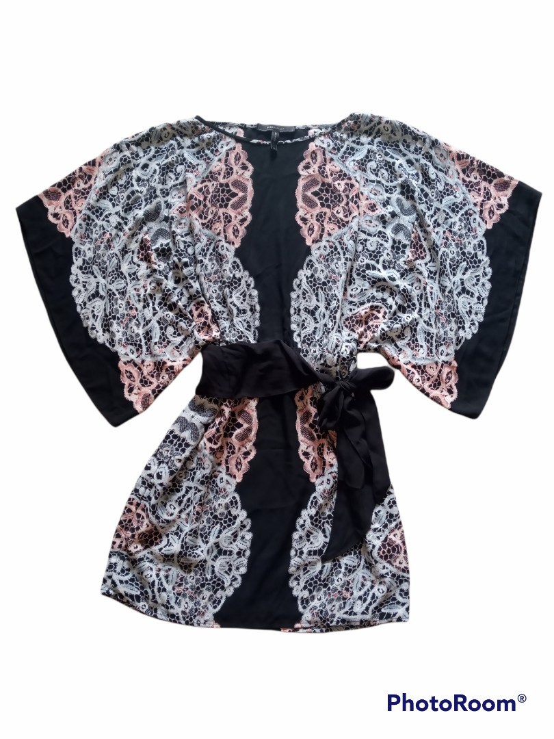 Bcbg sales kimono dress