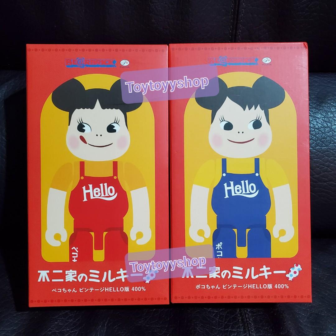BE@RBRICK ポコちゃん ビンテージ HELLO版 400%(100% & 400 BE@RBRICK ポコちゃん ビンテージ HELLO版 400%(100% & 400