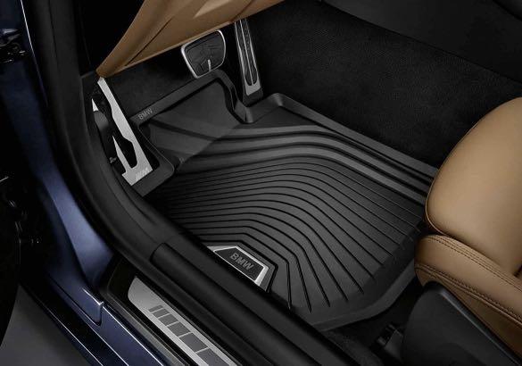 Genuine BMW All Weather Floor Mat Fronts - Black - G20 G80 G82
