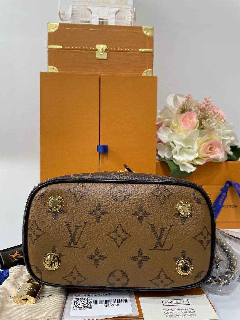 🔥BNIB🔥Louis Vuitton Vanity Pm Reverse Monogram, Luxury, Bags & Wallets on  Carousell