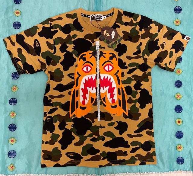 Bape tiger top t shirt