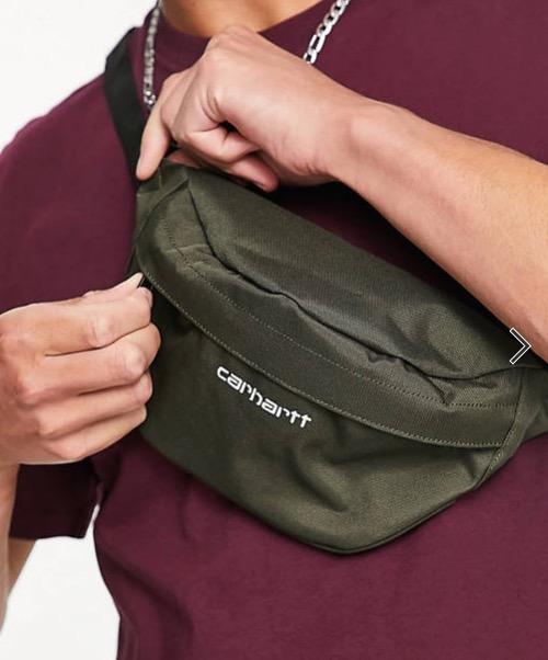 Carhartt WIP Payton Bum Bag Olive Men s Fashion Bags Sling Bags