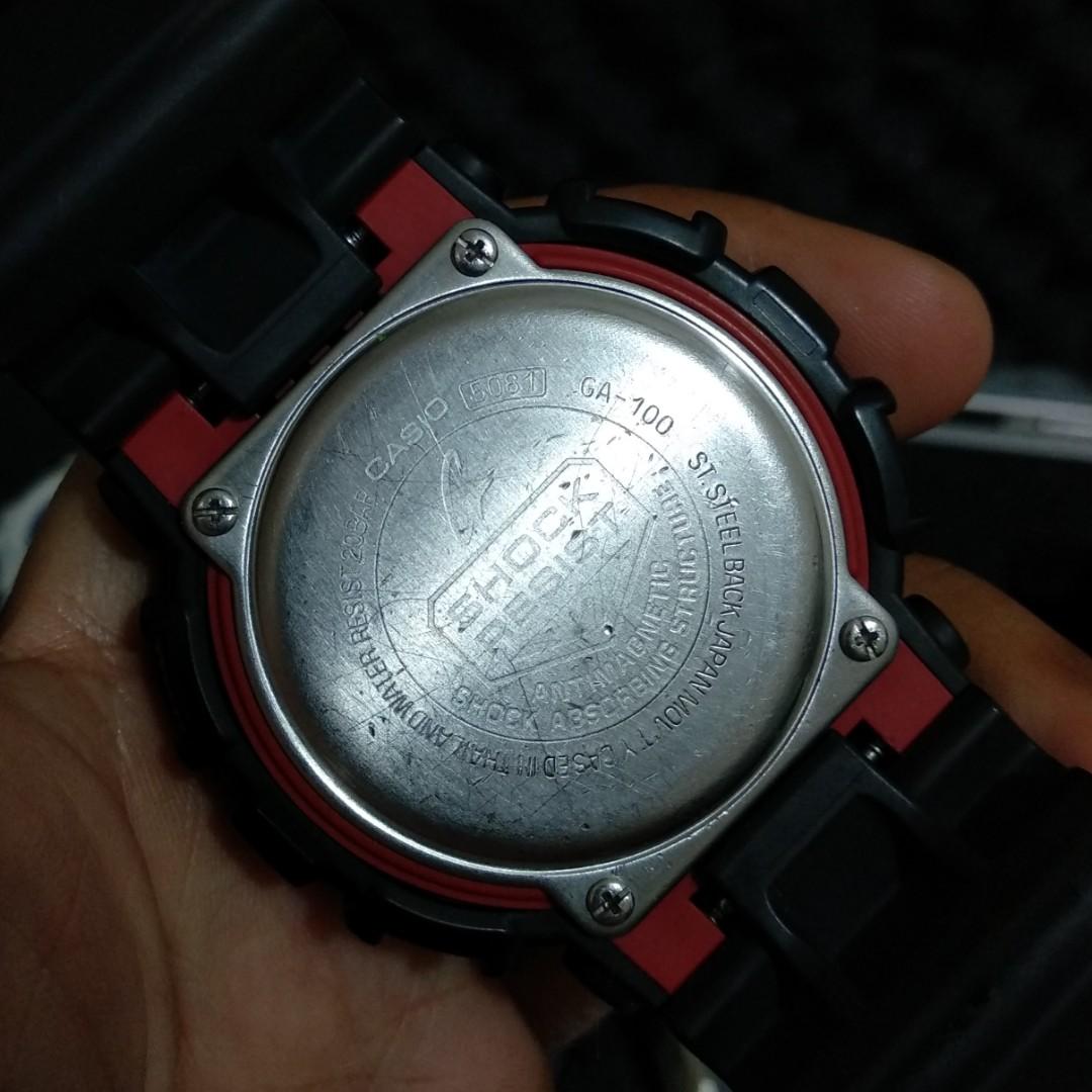 casio g shock wr20bar ga 100