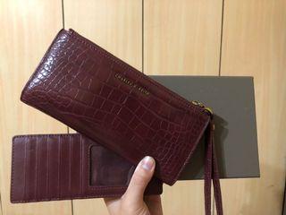 CHARLES & KEITH 小ck ck長夾 