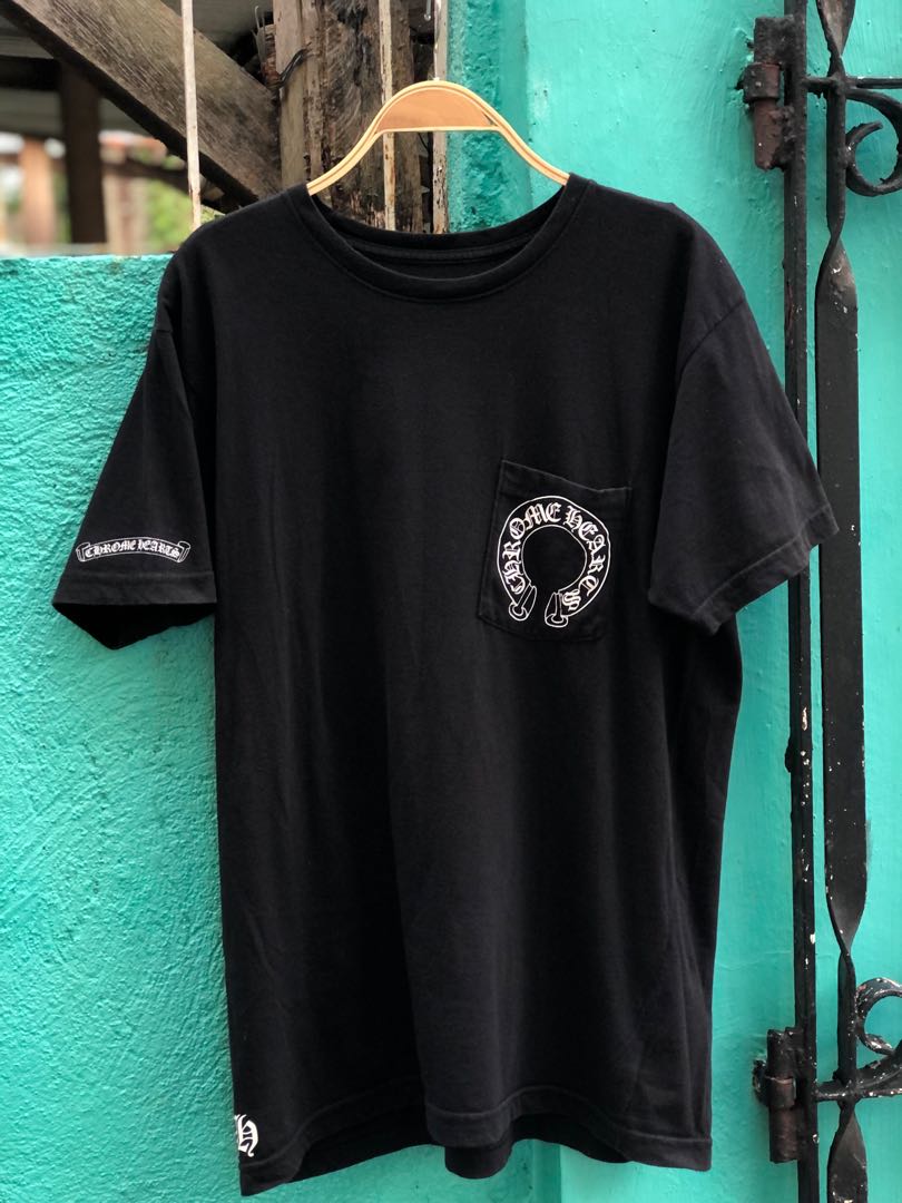 Chrome Hearts Made in Hollywood California USA Pocket T Shirt