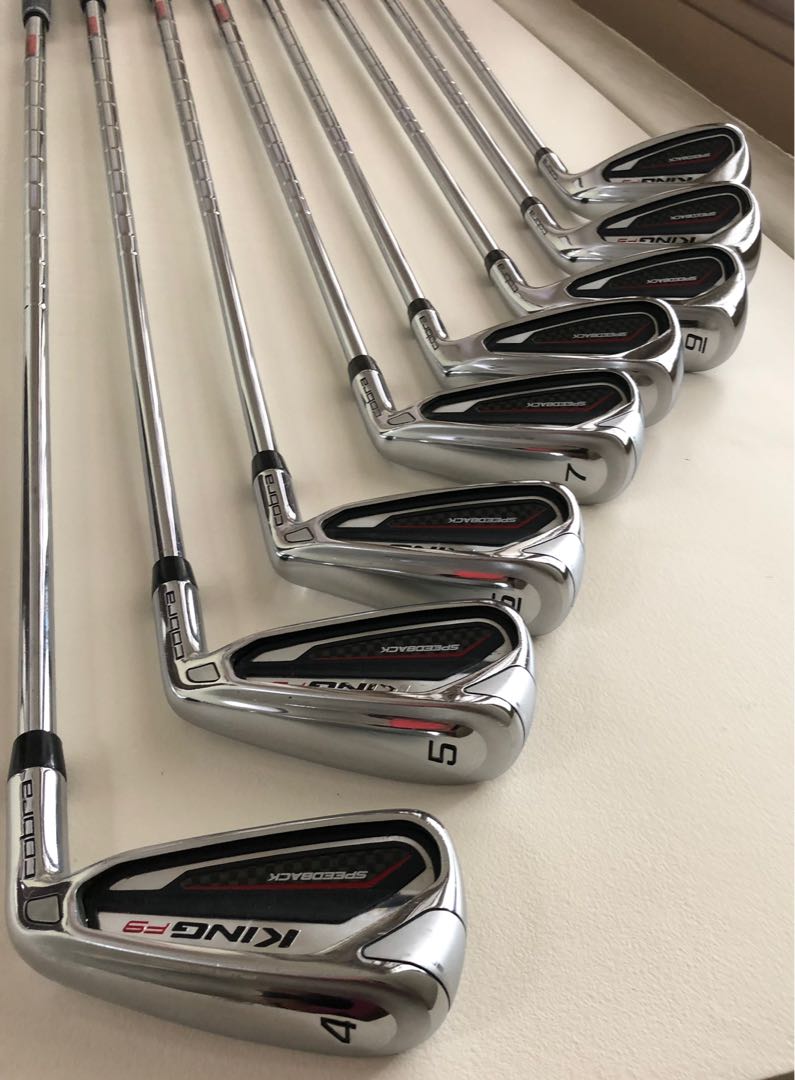 Cobra King F9 Speedback Irons - golf 