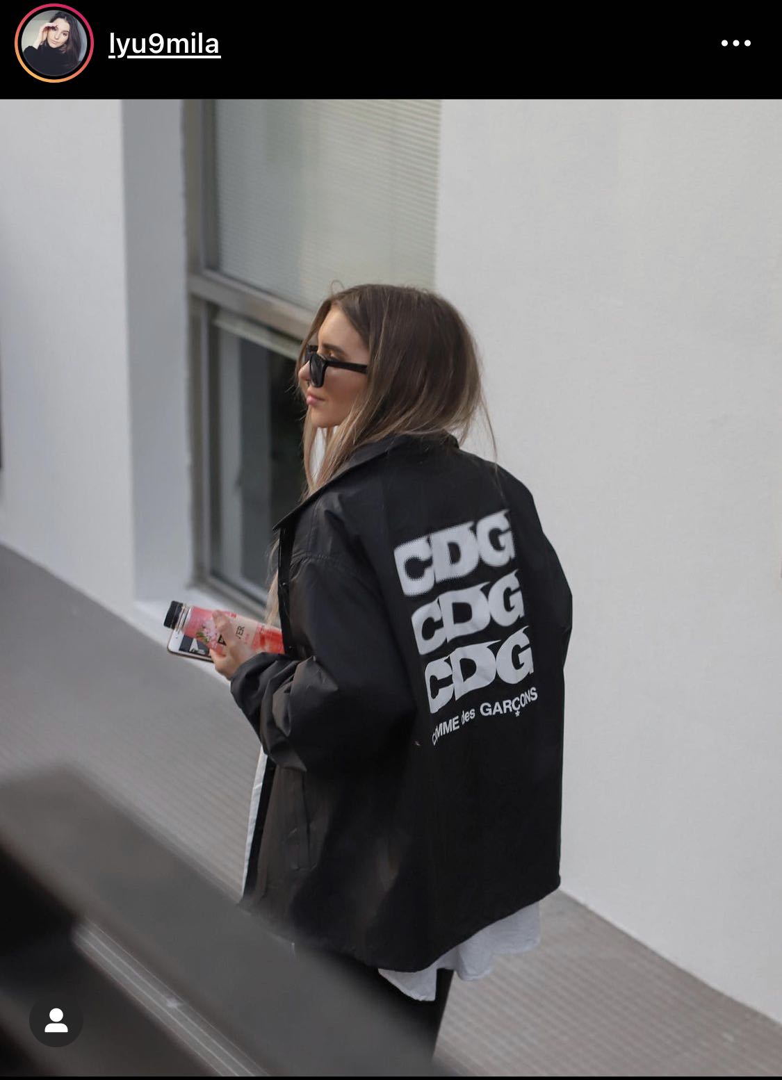 Dover street market cheap cdg coach jacket