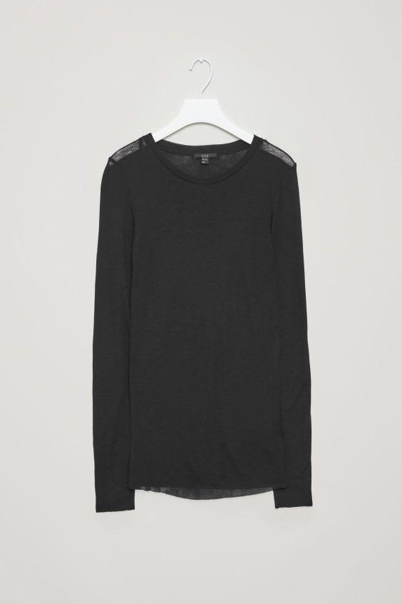 Cos sheer top discount
