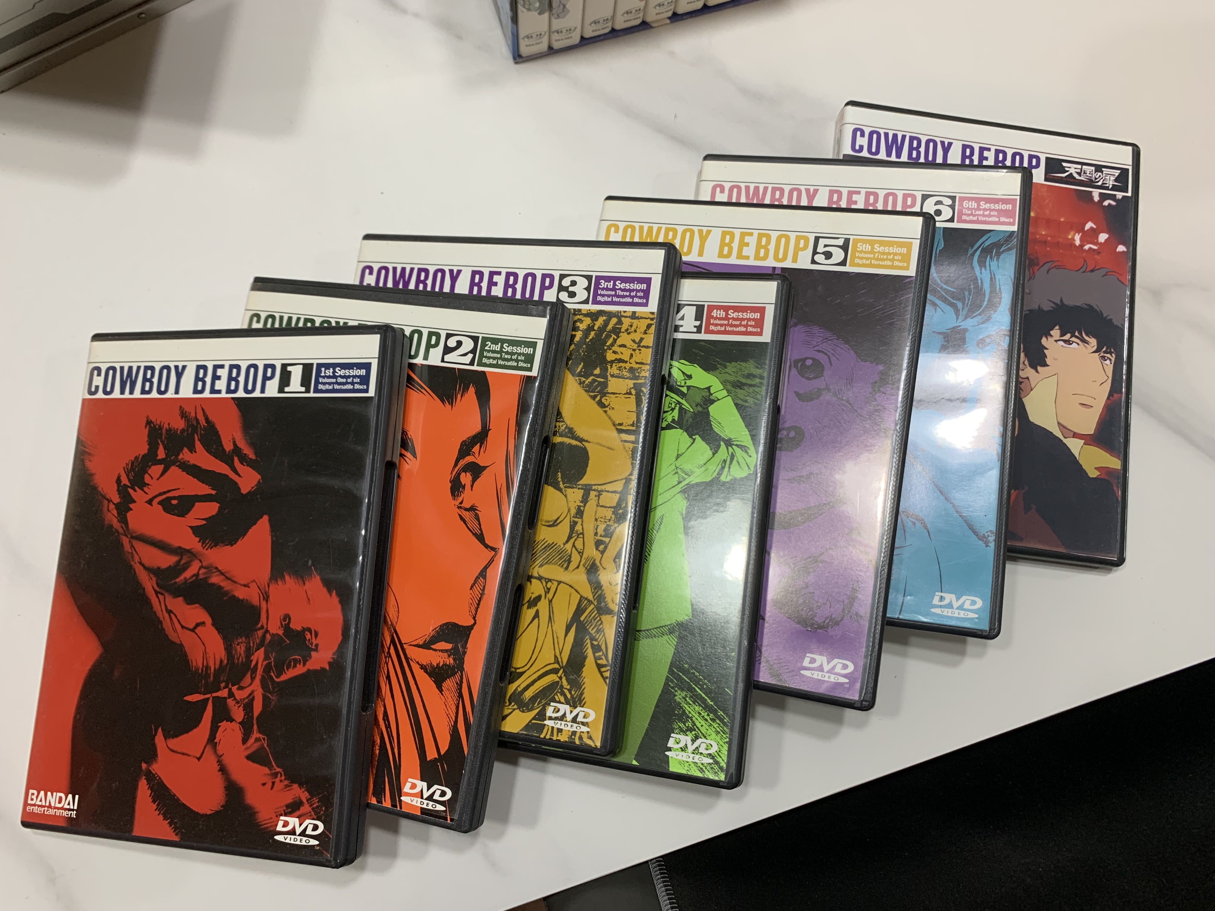 Cowboy Bebop anime DVD set + movie, Hobbies & Toys, Music & Media, CDs