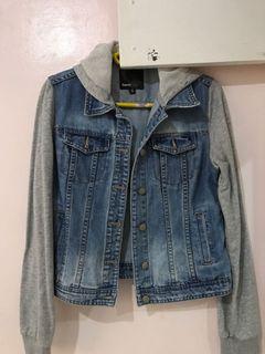 Denim hoodie