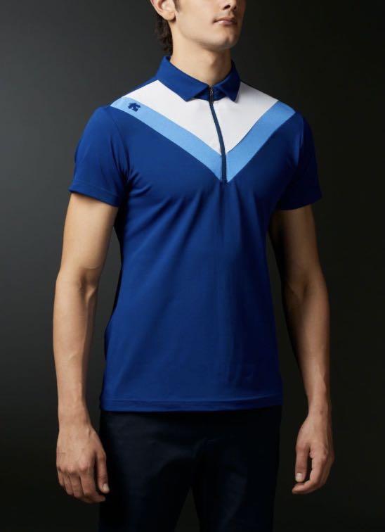 DESCENTE GOLF polo T shirt Size O XL