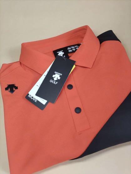 DESCENTE GOLF polo T shirt Size O XL Sports Equipment