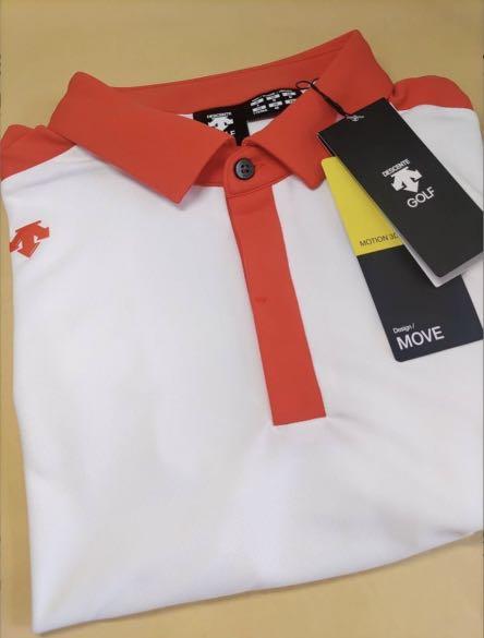 Descente golf polo shirt shop