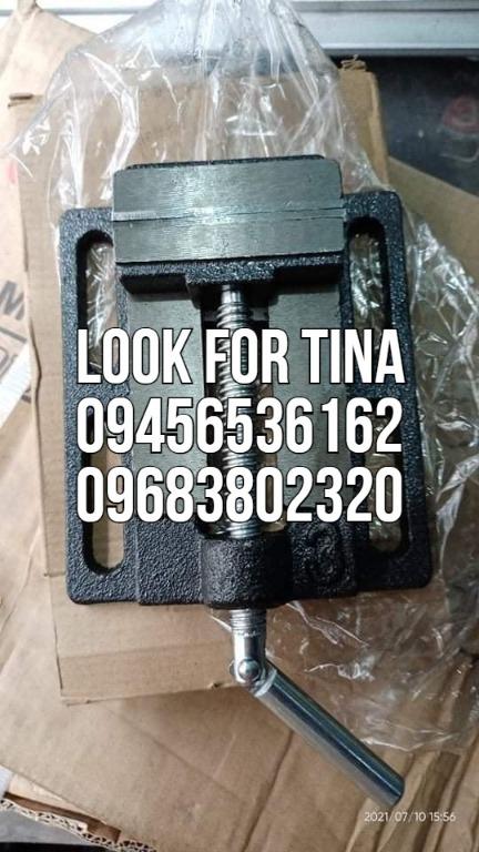 Drill Press Vice (Category: Construction Tools & Equipment) located in Manila. Submitted by tina.sales (Listing ID 1117838237, Image 1). Description: Drill Press Vice Size: 3” PRICE: 520.