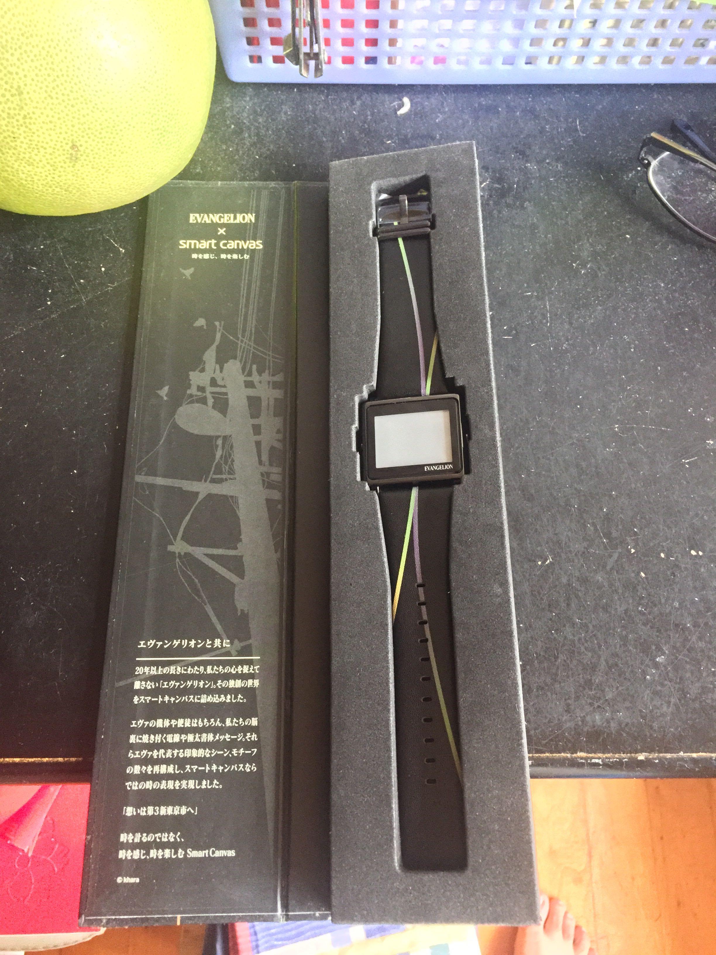 Epson x evangelion smart cavas watch 錶eva 新世紀福音戰士初號機