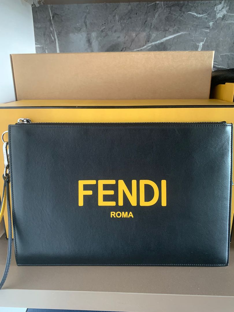 new fendi clutch bag