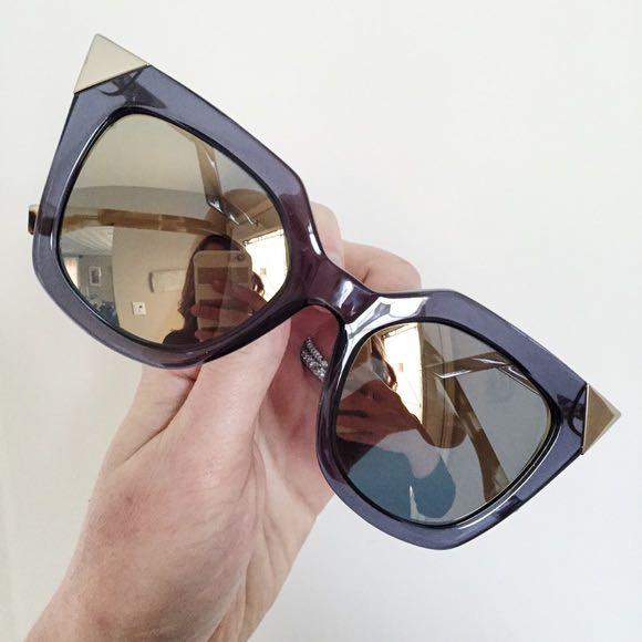 FENDI Iridia Sunglasses Women s Fashion Watches Accessories