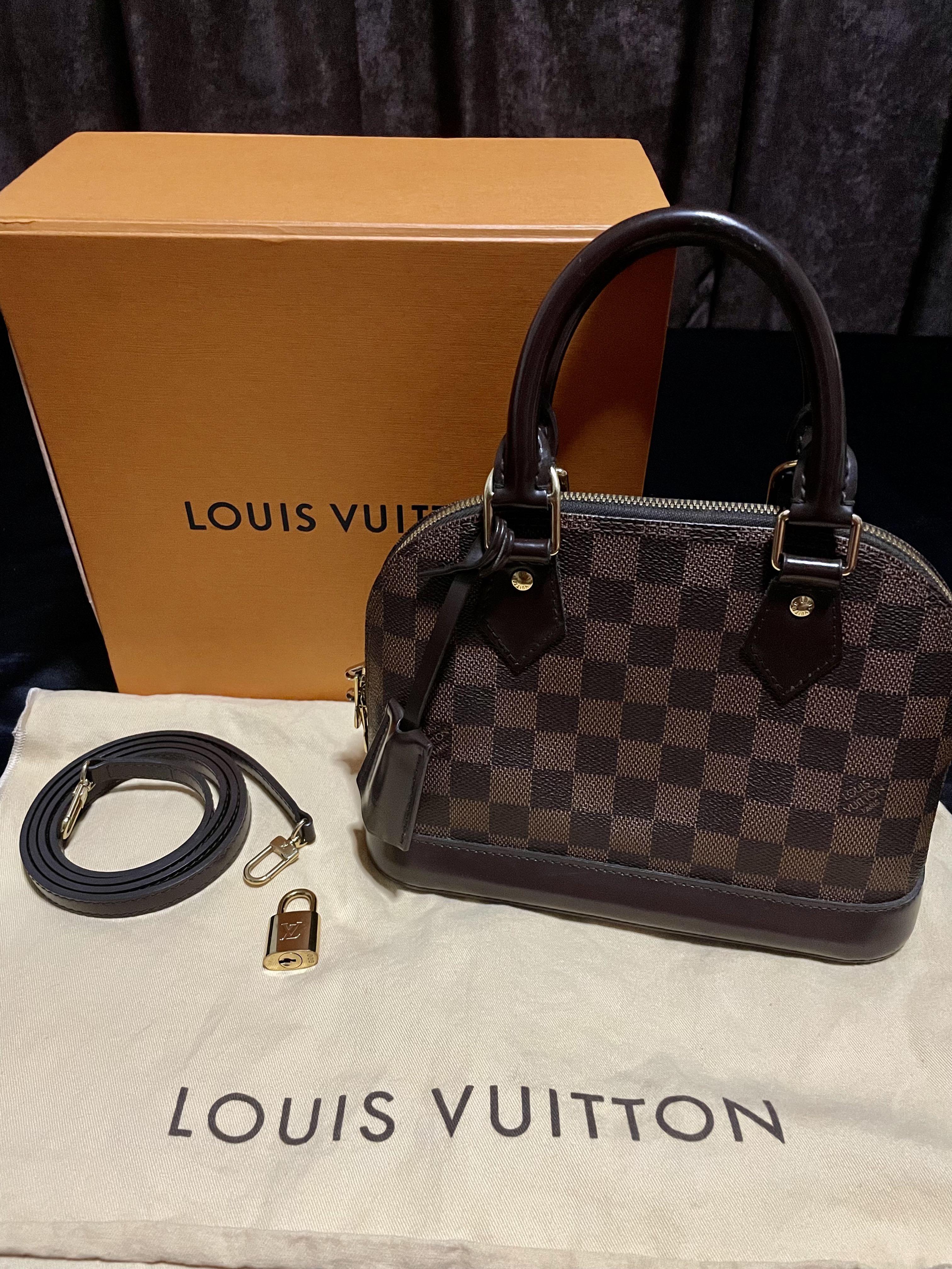 RUSH Brandnew Authentic Louis Vuitton Alma BB Damier Ebene, Luxury, Bags &  Wallets on Carousell