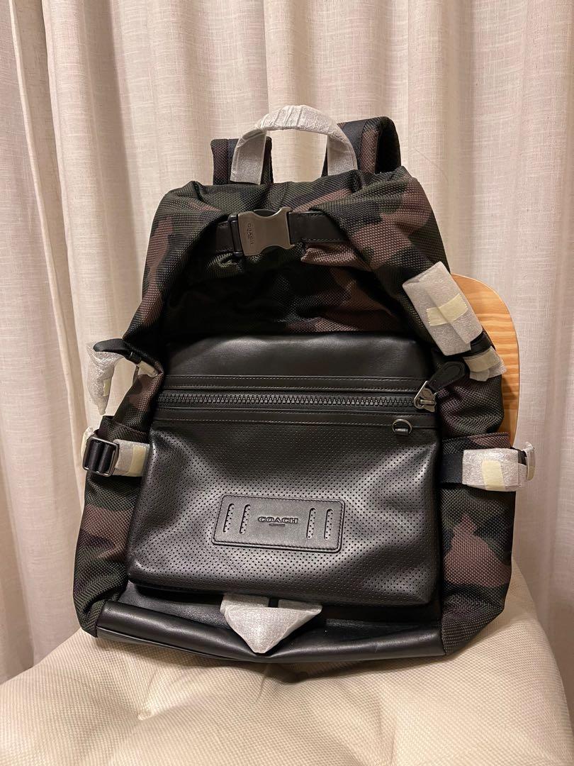 coach roll top backpack