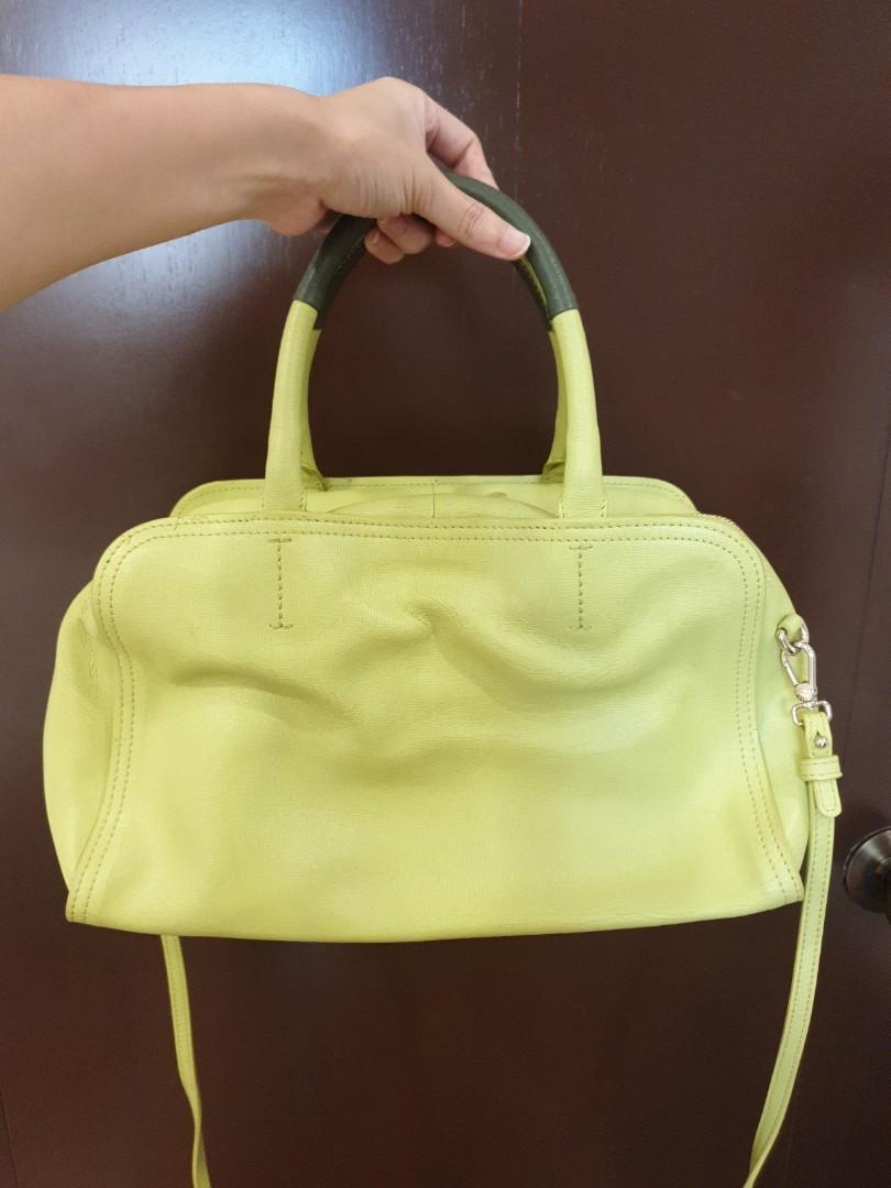 Furla Lime Green Bag