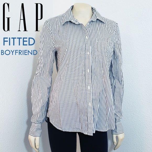 Gap fitted 2025 boyfriend shirt